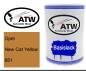 Preview: Opel, New Cat Yellow, 881: 500ml Lackdose, von ATW Autoteile West.